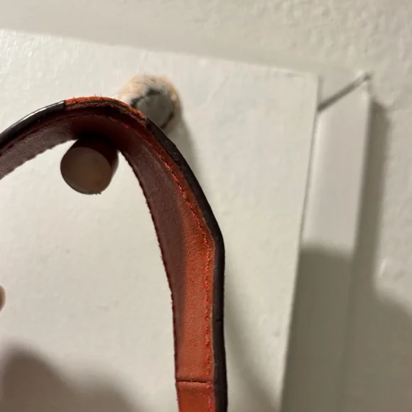 Coach 11422 dark Orange Leather Shoulder Bag - Picture 7 of 16